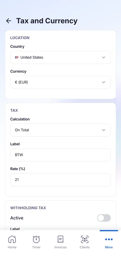 IVA flexible y retención de impuestos